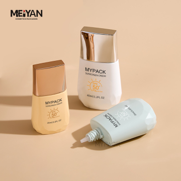 MYPACK Luxury Empty Cosmetic Plastic Packaging - Lotion, Sunscreen Tubes & Face Cream Containers