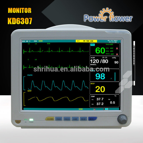 2015 best selling cheapest multi-purpose used patient monitor KD series heart rate lcd monitor