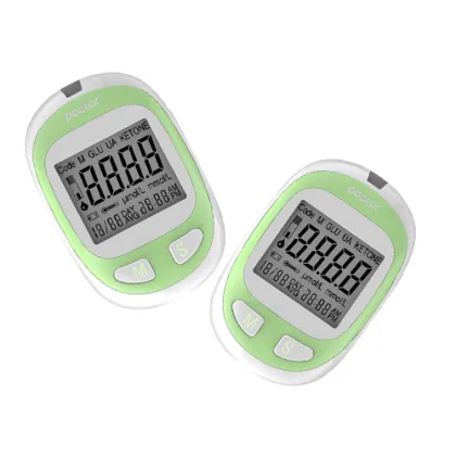 Blood glucose ketone uric acid detector