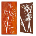 Corten Laser Cut Screens Outdoor Weathering Corten Steel Garden Screen Supplier