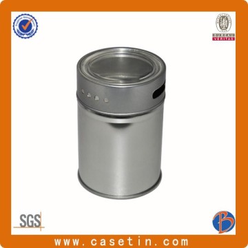 Tinplate Round Shape Tea Can, Round Tea Tin, Round Tin Can