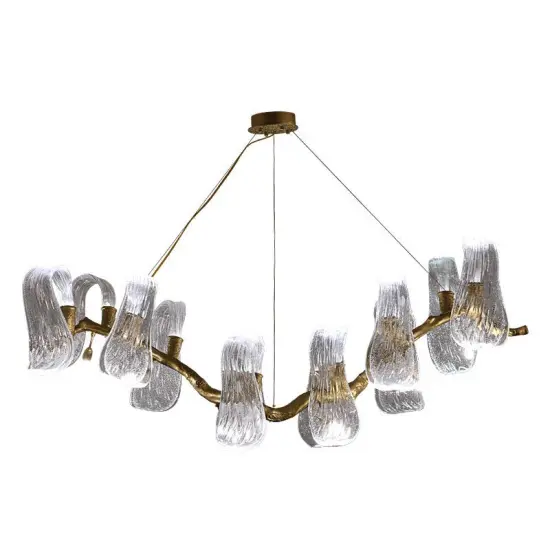 INSHINE Bright Crystal Aesthetically Pendant Light