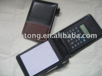 memo pad calculator/notebook calculator