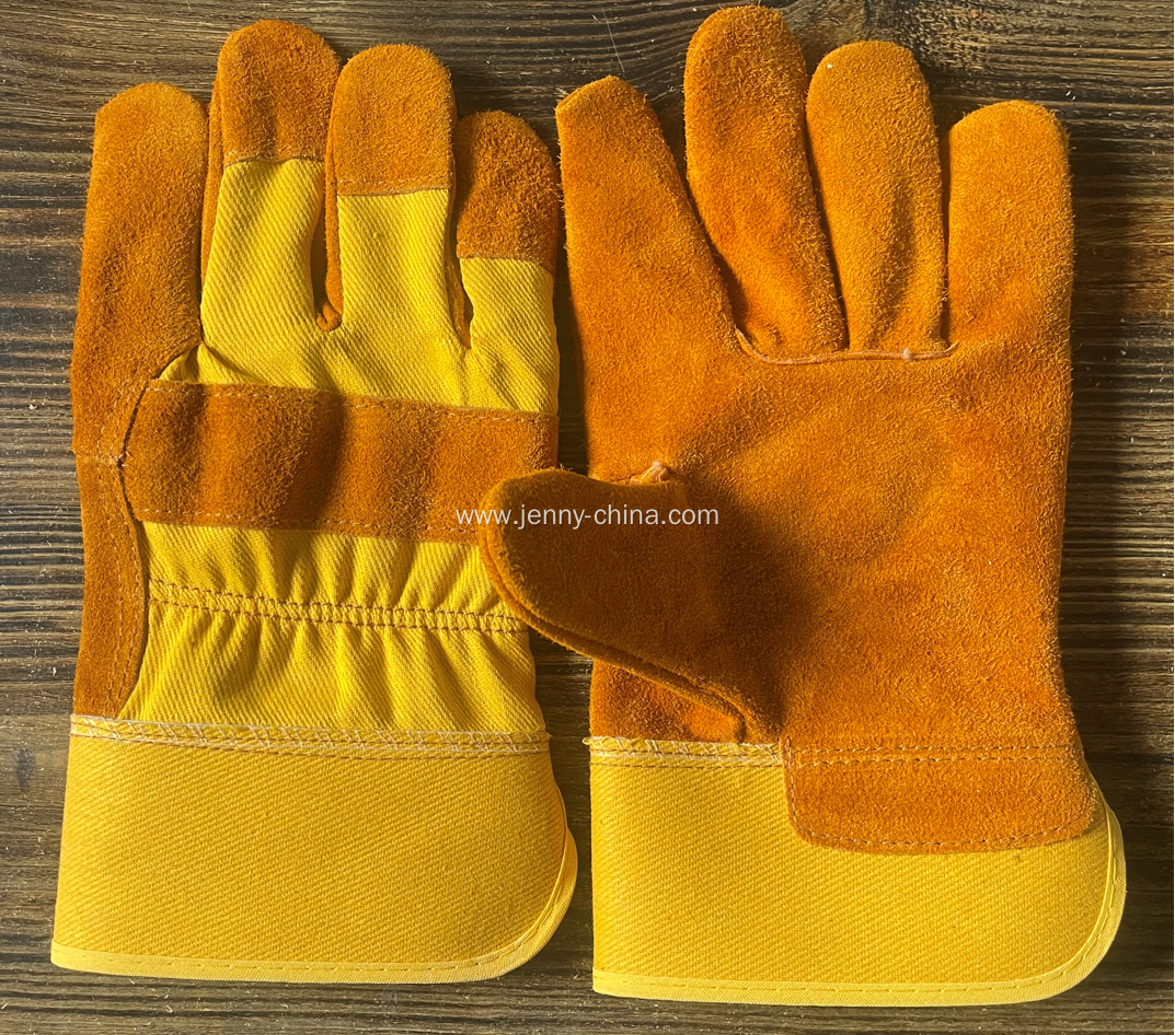 Hight Quality Bulk Cowhide Leather Driver Gloves