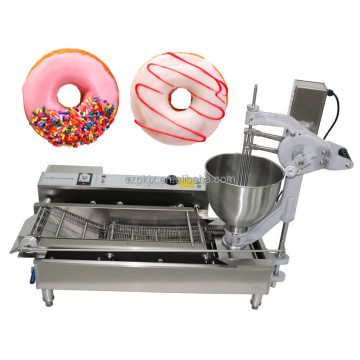 Commercial Double Row Fully Automatic Donut Machine for Hot Selling Snack Baking Equipment