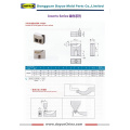 Anpassad Tunnel Gate Insert och Pin Gate Insert