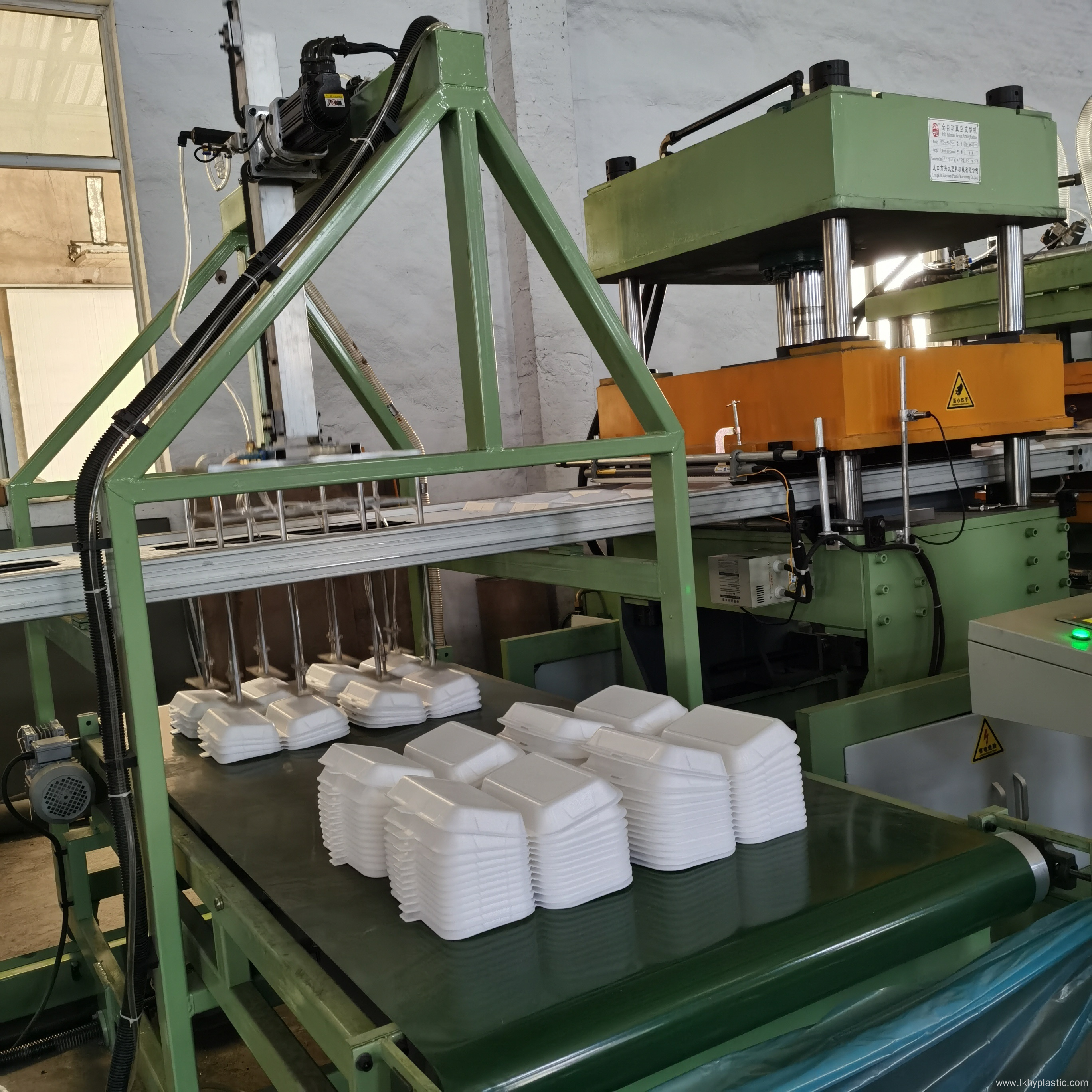 Foam Food Containers Plate Making Machine