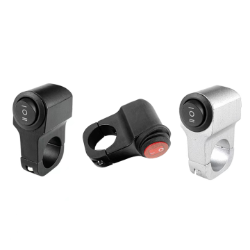 22mm Motorcycle Aluminum Alloy Switch for Headlamp Spotlights and Steering Control