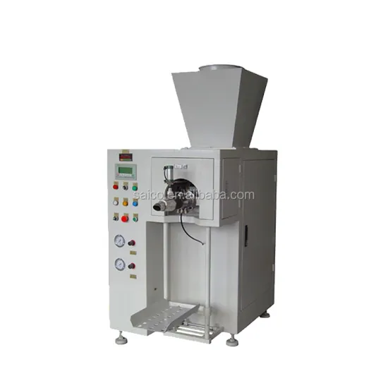 Fine Calcium Carbonate Gypsum Powder Packing Cement Filling Machine