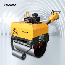 500 KG mini self-propelled single drum vibratory road roller