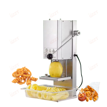 Electric Whirlwind Potato Tower Machine - Tornado Potato Cutter with Adjustable Thickness 3mm~10mm