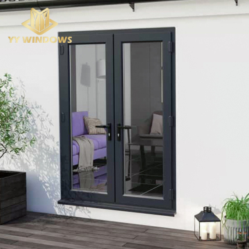 NFRC Standard Aluminum French Door with Double Glazing for House
