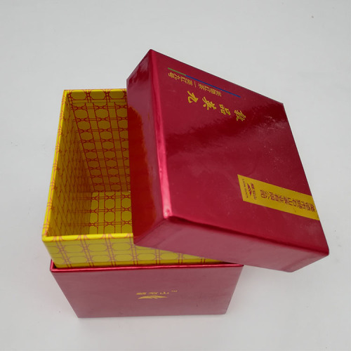 Custom Top And Bottom Paper Box For Tea
