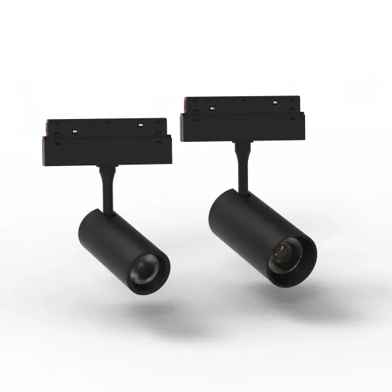 Nordic High Quality Aluminum Magnetic Track Light 48V Embedded Concentrator