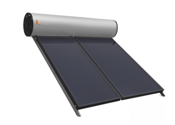 Flat plate solar water heater 300L