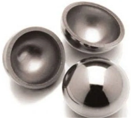 Customized AISI 304 316 Stainless Steel Chrome Plated Metal Half Sphere
