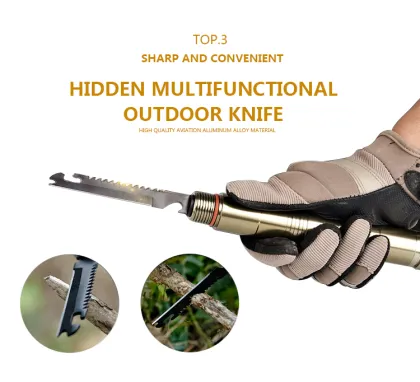 Tactical Folding Self-Defense Camping Walking Stick