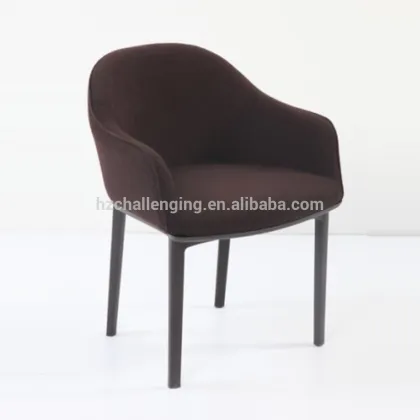 L024 Aluminum 1950s copenhagen spitfire egg leather chair