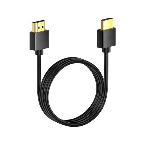 Slim HDMI-Kabel Low-Profil Gold-plattiert 4K