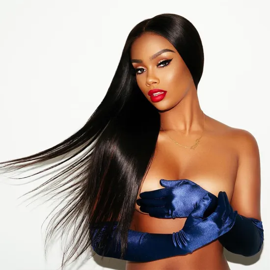 Wholesale Lace Frontal Wig Vendors,Straight Transparent HD Lace Front Wigs For Black Women.100 Virgin Brazilian Human Hair Wigs