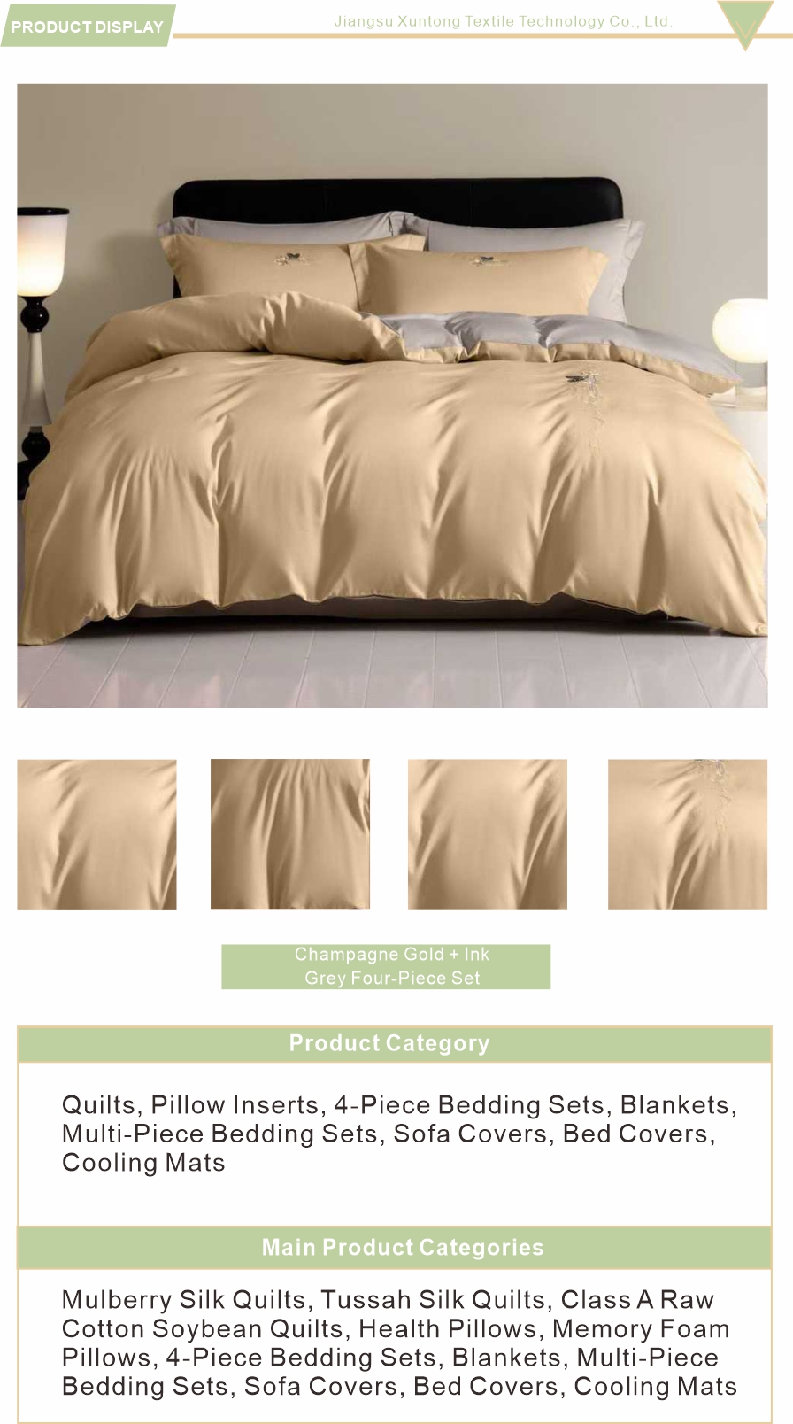 Luxury Cotton Bedding Set 60S