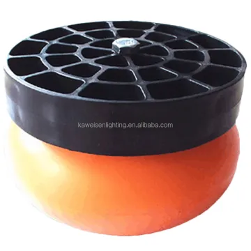 Chemically Resistant Air Dampened Plastic Pallet Cushion for Wooden Crates: Orange PE Shockproof Ball