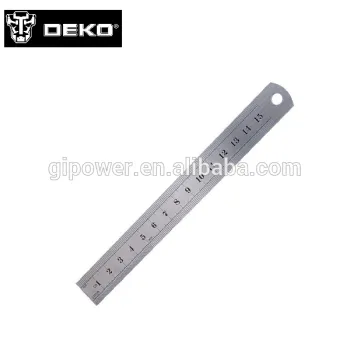 metal ruler straight stainless steel ruler DEKO