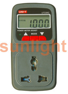 Multi-function Power Measurement Socket, Power Consumption Monitor, CO2 Emission Monitor, UT230C