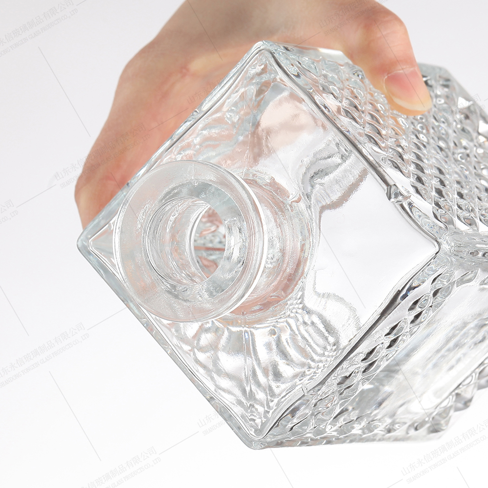 Customizable glass champagne bottle sourcing