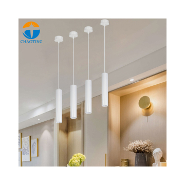 Modern Indoor Aluminum Round LED Pendant Lamp for Kitchens