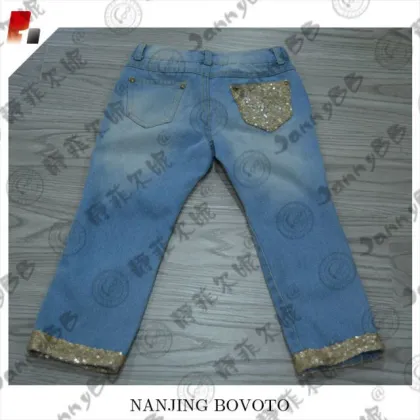 kids fashion jeans pant design distressed jeans