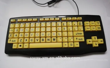 Colorful children keyboard,computer keyboard