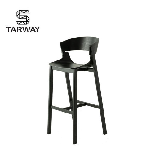 Profession Factory Furniture Classic Solid Wood Bar Bancs Modern Wood Barstool