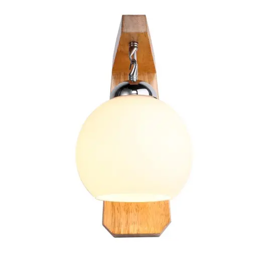 INSHINE White Bulb With Wooden Wall Lamp
