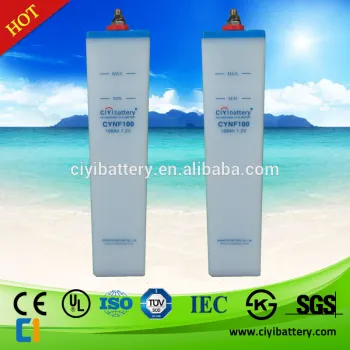 60 Years Military Quality Nickel Iron BatteryNiFe Battery 1.2V 100AH