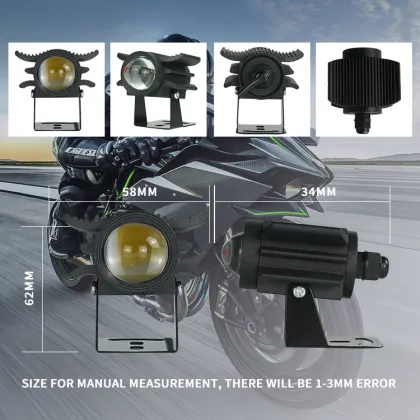 Super Bright Devil Eye Mini Spotlight for Motorcycle