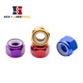 High Quality Colored Nylon Nut