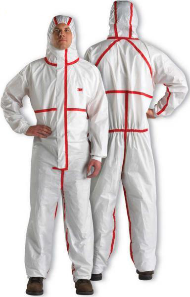 Non-woven protective clothing layering