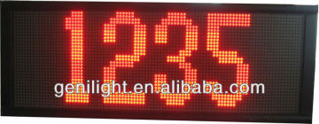 Display LED aprovado por CE P10 com cor RBP e múltiplas linguagens