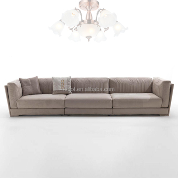 High-End Villa Custom Furniture: Chesterfield Loveseat & Fabric Sofa Sets F015