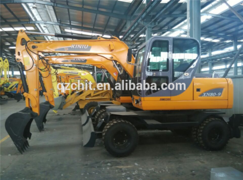 wheel excavator digger XN80-9 manufacturer factory agent prices