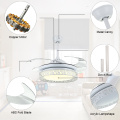 Latest Design Decorative Invisible Ceiling Fan Led Light