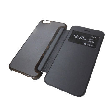 Slim case with transparent hard shell for iPhone 6 4.7"