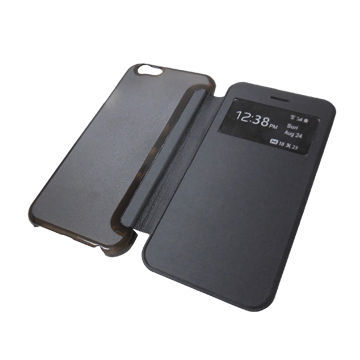 Slim case with transparent hard shell for iPhone 6 5.5"