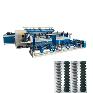 Factory Direct Diamond Chain Link Wire Mesh Fence Making Machine Price