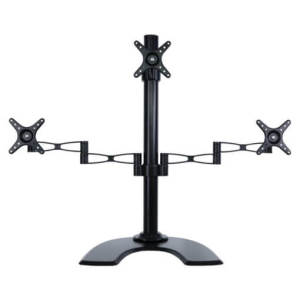(TV14-302T) 3 x Monitor Stand for Displays up to 24 inch