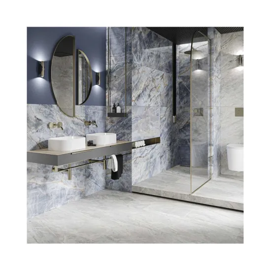 China Panda Marble Stone Wall Panel - Custom White Marble Slab Floor Tile