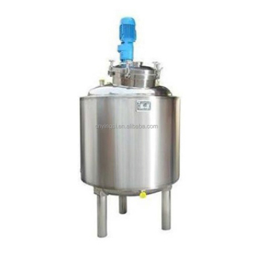 600L SS304 Milk Mixing Tank 32RPM Three Layers Jacketed Heater with Insulation