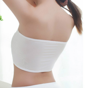 Yaz nefes alabilen dantel yastıklı kamisole bandeau üstü