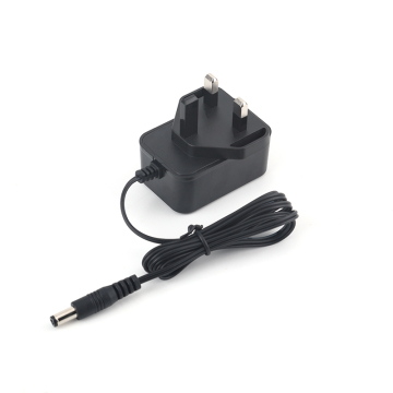 Enchufe de pared 24VDC 500MA 12W Adaptador de alimentación del Reino Unido